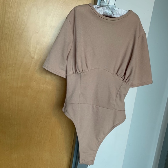 🦋 NEW Embroidered Mesh Flounce Sleeve All Black Top Semi Sheer Sleeves Women XS - Picture 11 of 16